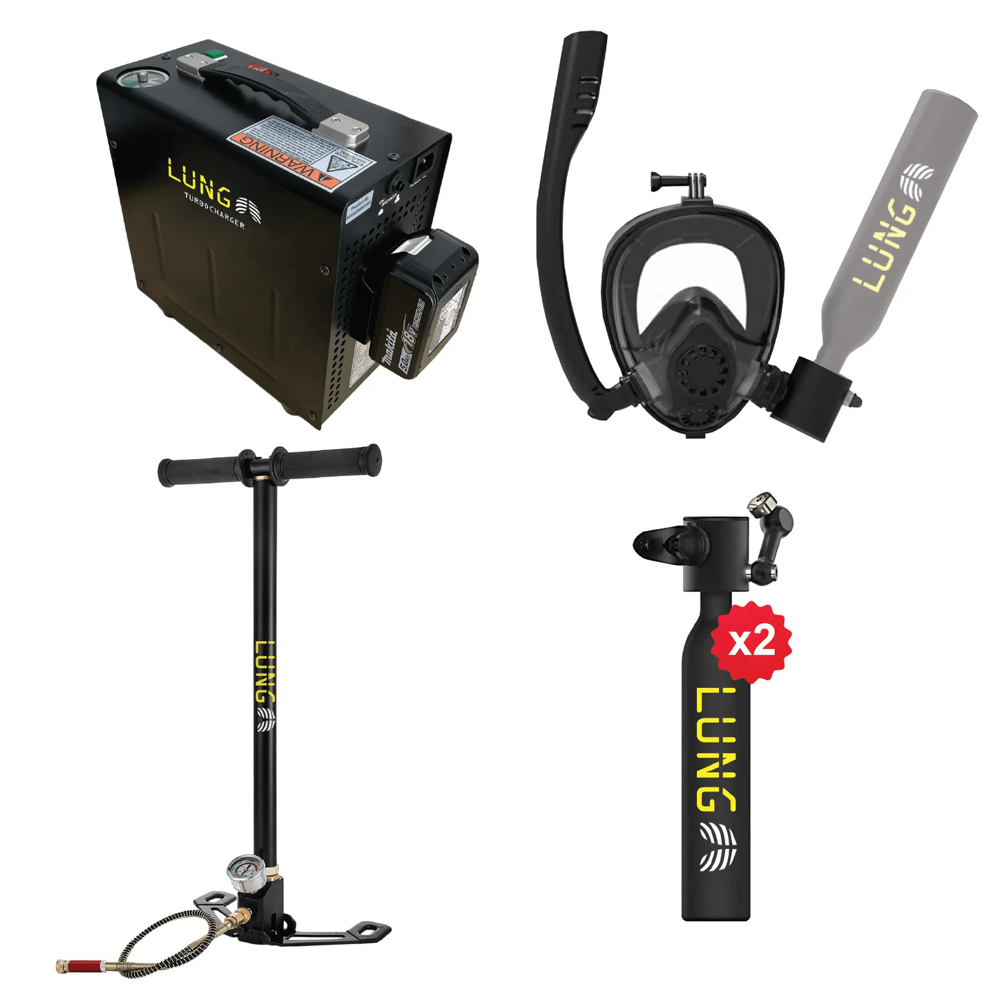 T-2000 Professional Diving Equipment with Automatic Air Pump